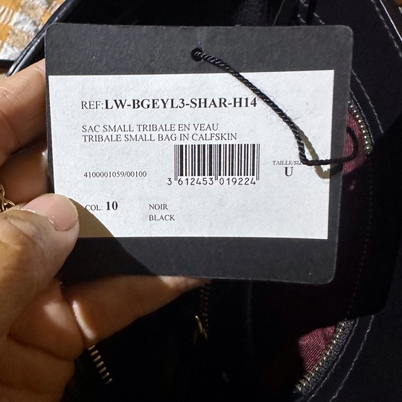 Lanvin Small Tribale Bag black with gold. - Picture 13 of 15